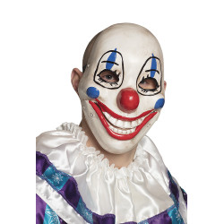 Klaunská maska s pohyblivou čeľusťou